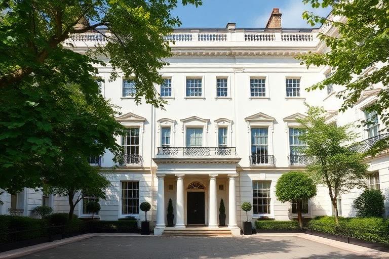 Luxury properties in Belgravia - Premium glass and window services