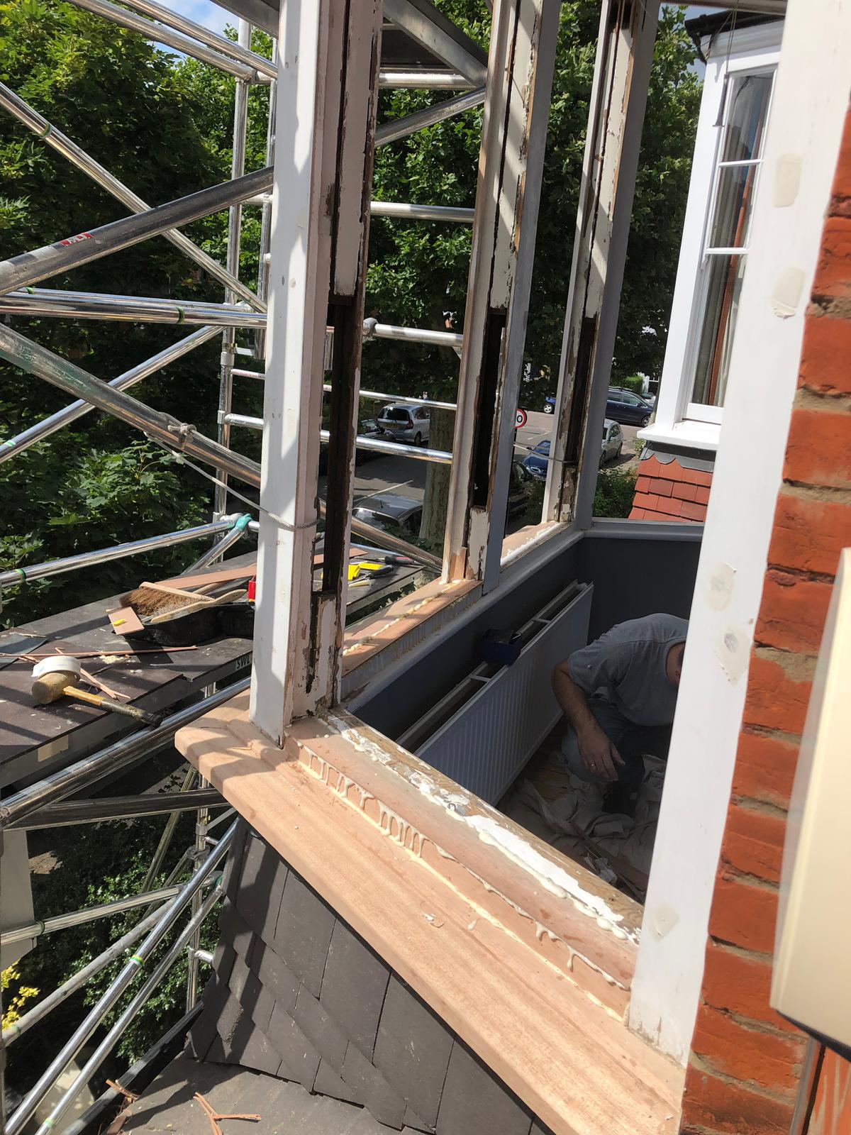 Professional Installation - Premium glazing work by London's luxury window specialists